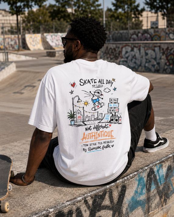 T-Shirt Artist "Princesse Ficelle" – Skate