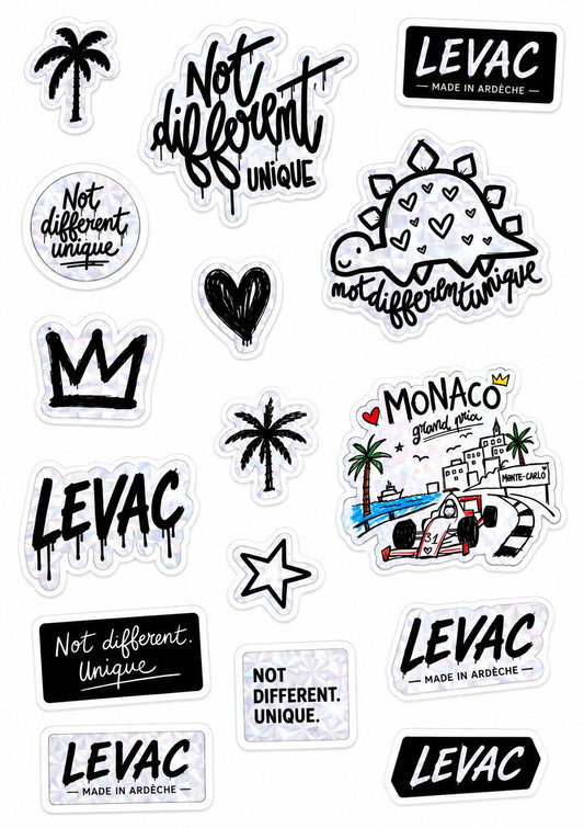 2 planches à stickers