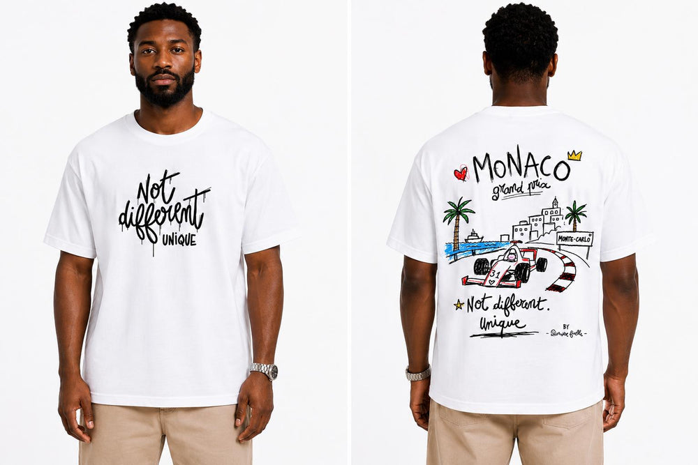T-Shirt Artist “Princesse Ficelle ” édition GP Monaco Homme