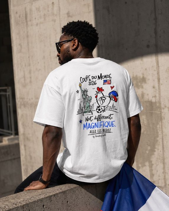 T-Shirt Artist "Princesse Ficelle" – Supporter Coupe du Monde