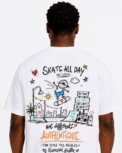 T-Shirt Artist "Princesse Ficelle" – Skate