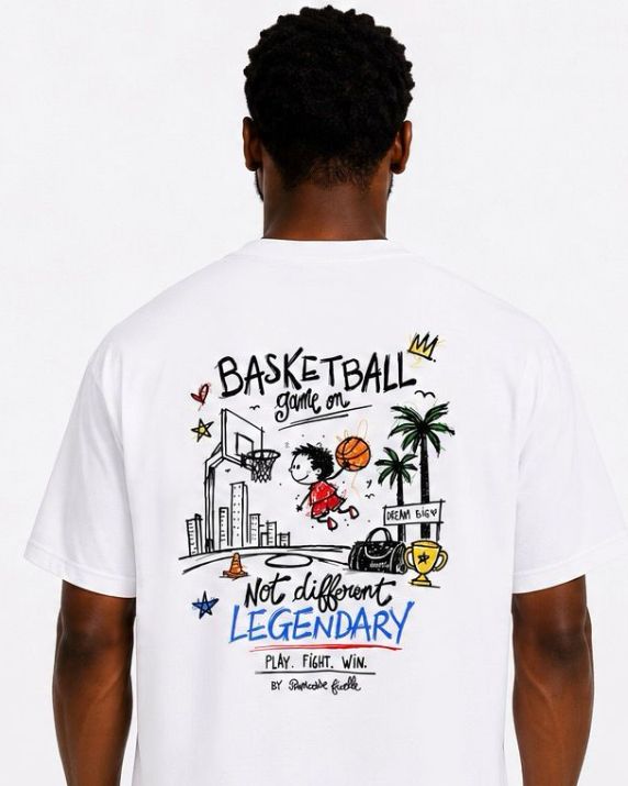 T-Shirt Artist "Princesse Ficelle" – Basketball