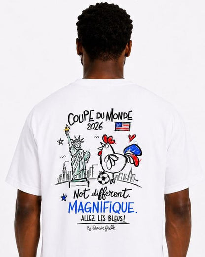 T-Shirt Artist "Princesse Ficelle" – Supporter Coupe du Monde