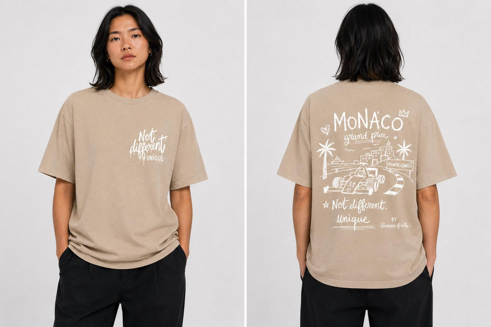 T-Shirt Artist “Princesse Ficelle ” édition GP Monaco Femme