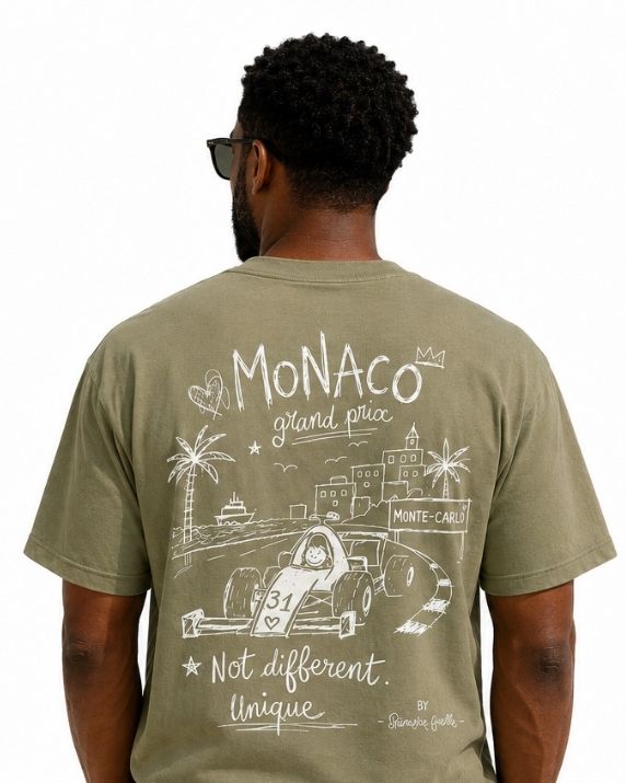 T-Shirt Artist “Princesse Ficelle ” édition GP Monaco Homme