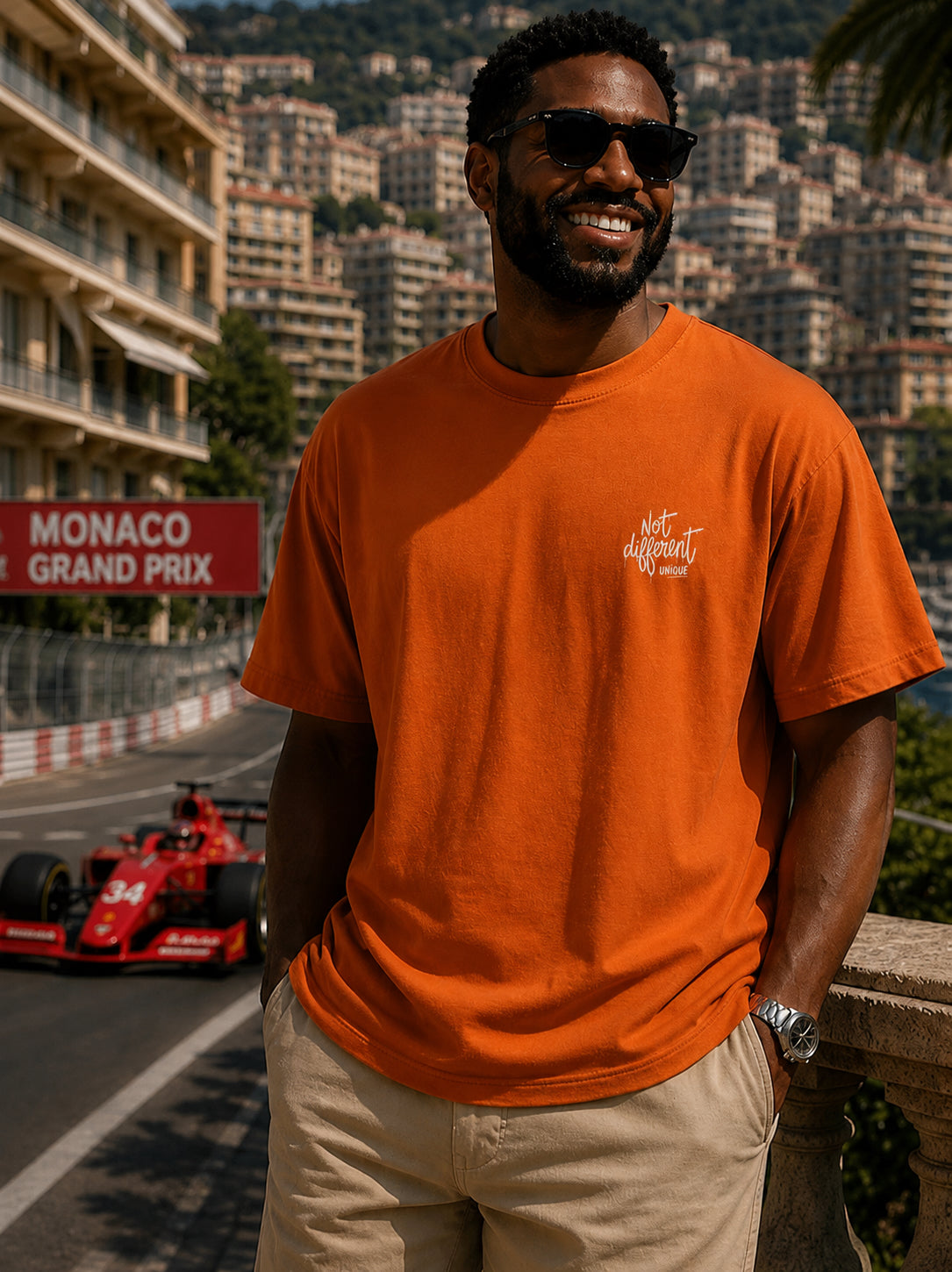 T-Shirt Artist “Princesse Ficelle ” édition GP Monaco Homme